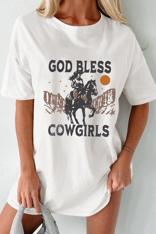 God Bless CowGirls T