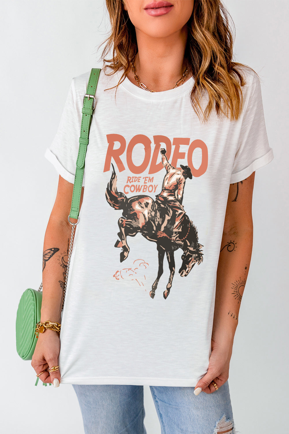 Rodeo Cowboy Graphic T