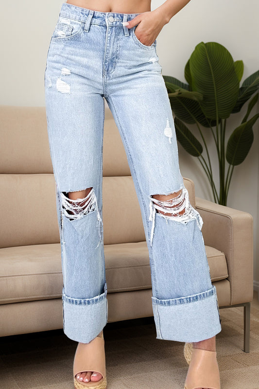 Belles high Rise Distressed Jean