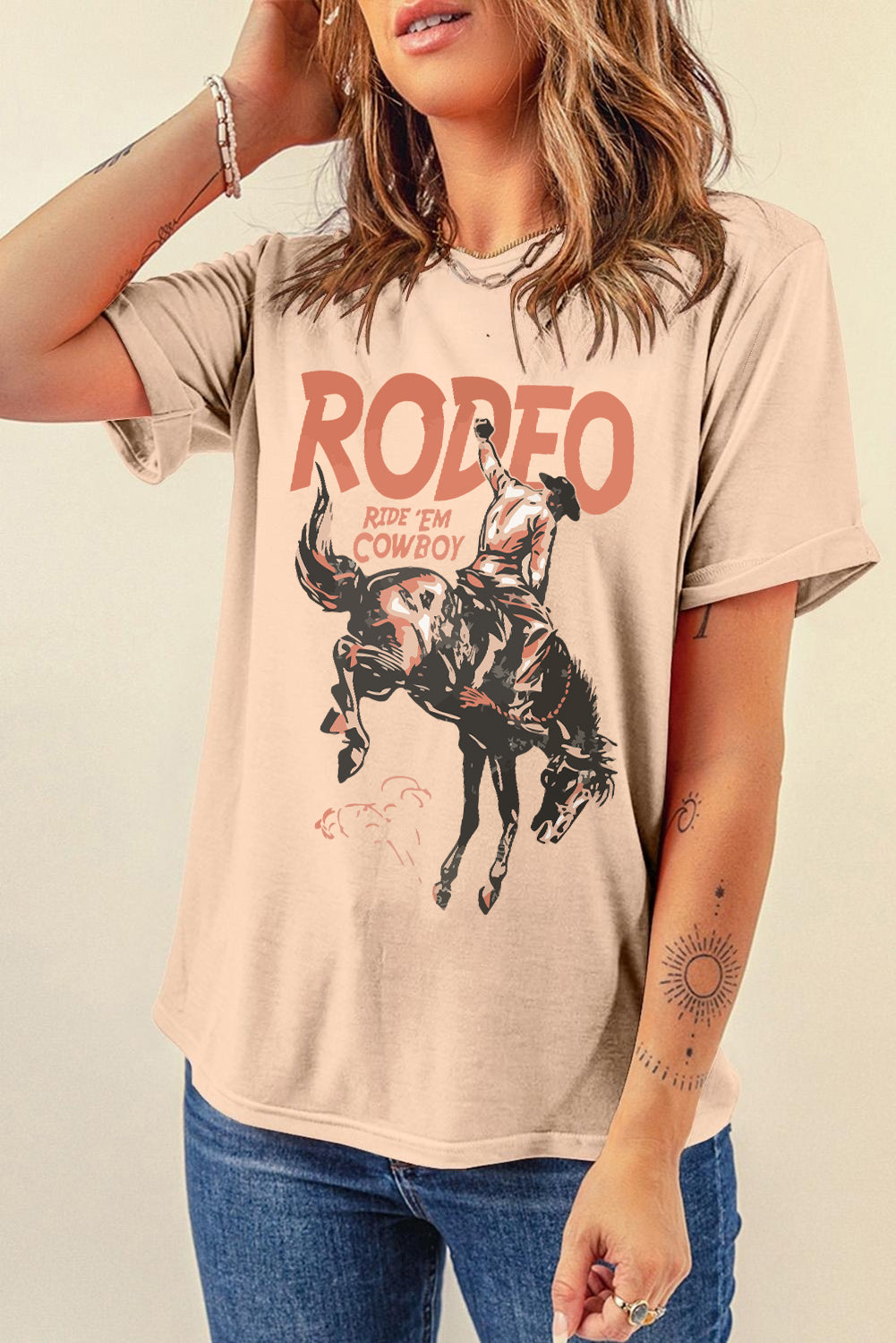 Rodeo Cowboy Graphic T