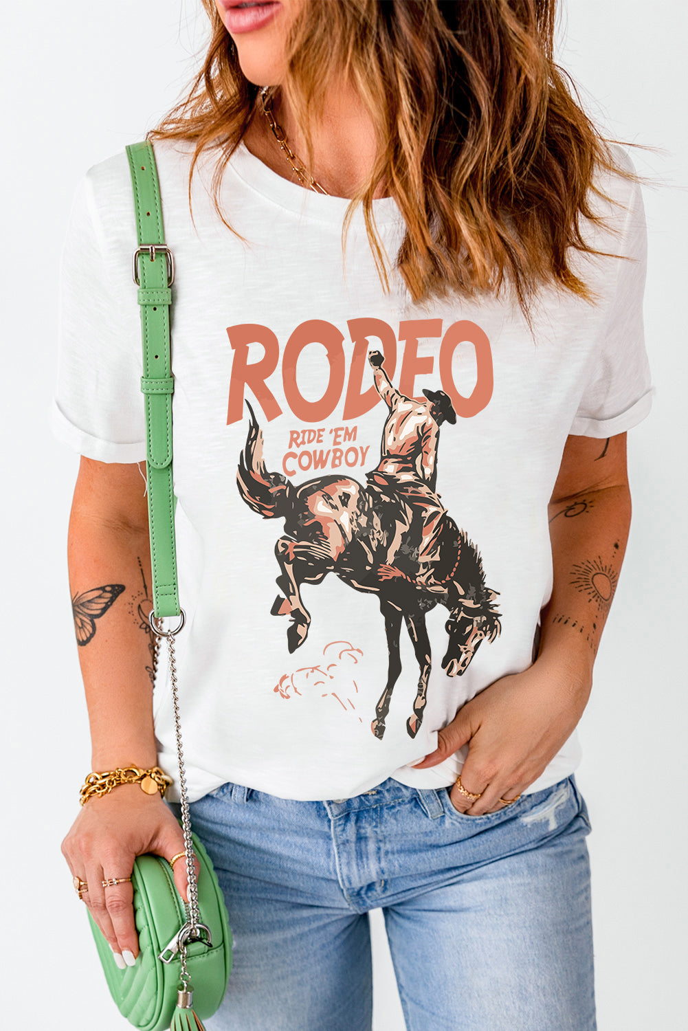 Rodeo Cowboy Graphic T